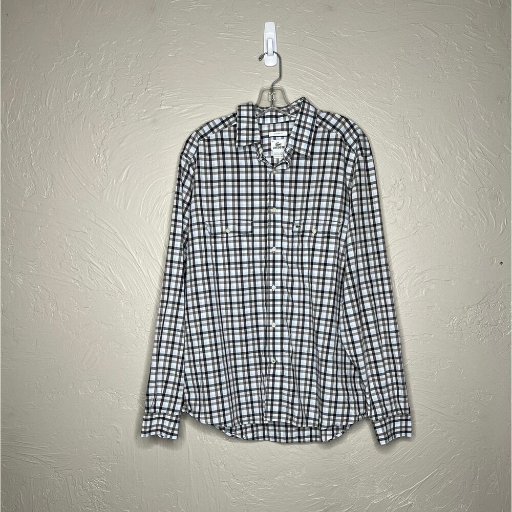 Lacoste Men's Long Sleeve Shirt - Size XL